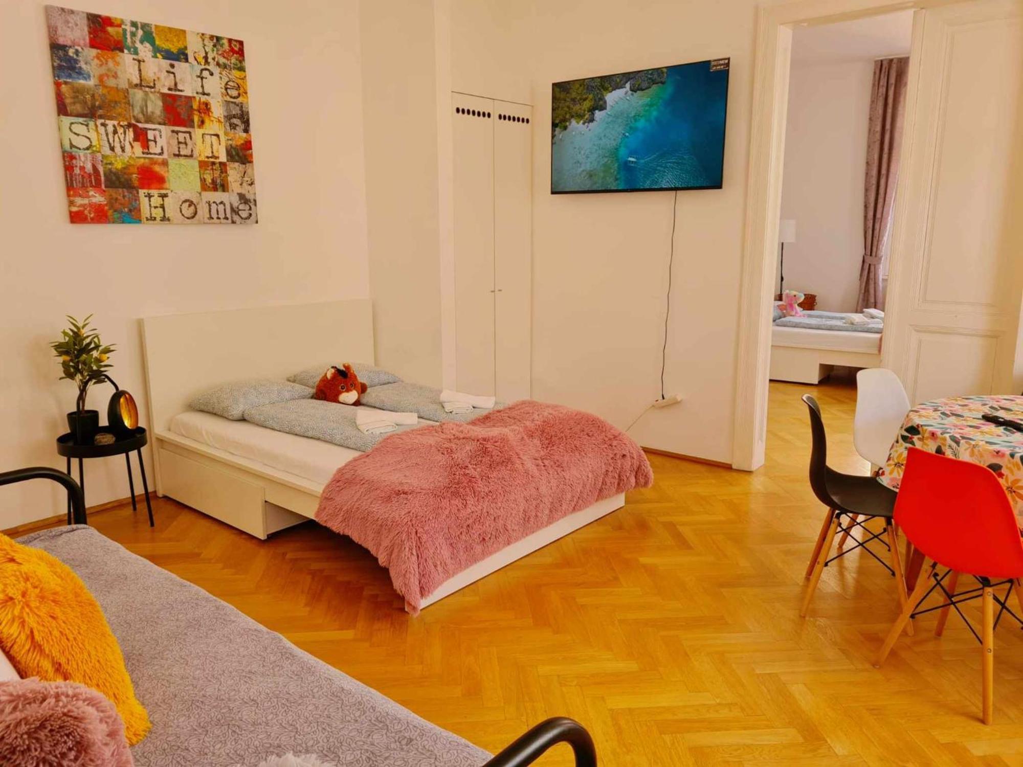 Central And Round 3 Minutes To City Shopping Center And Schoenbrunn Palace Вена Экстерьер фото